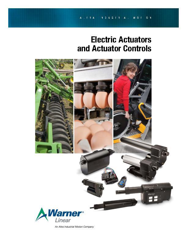 Warner Electric Actuadores Lineales